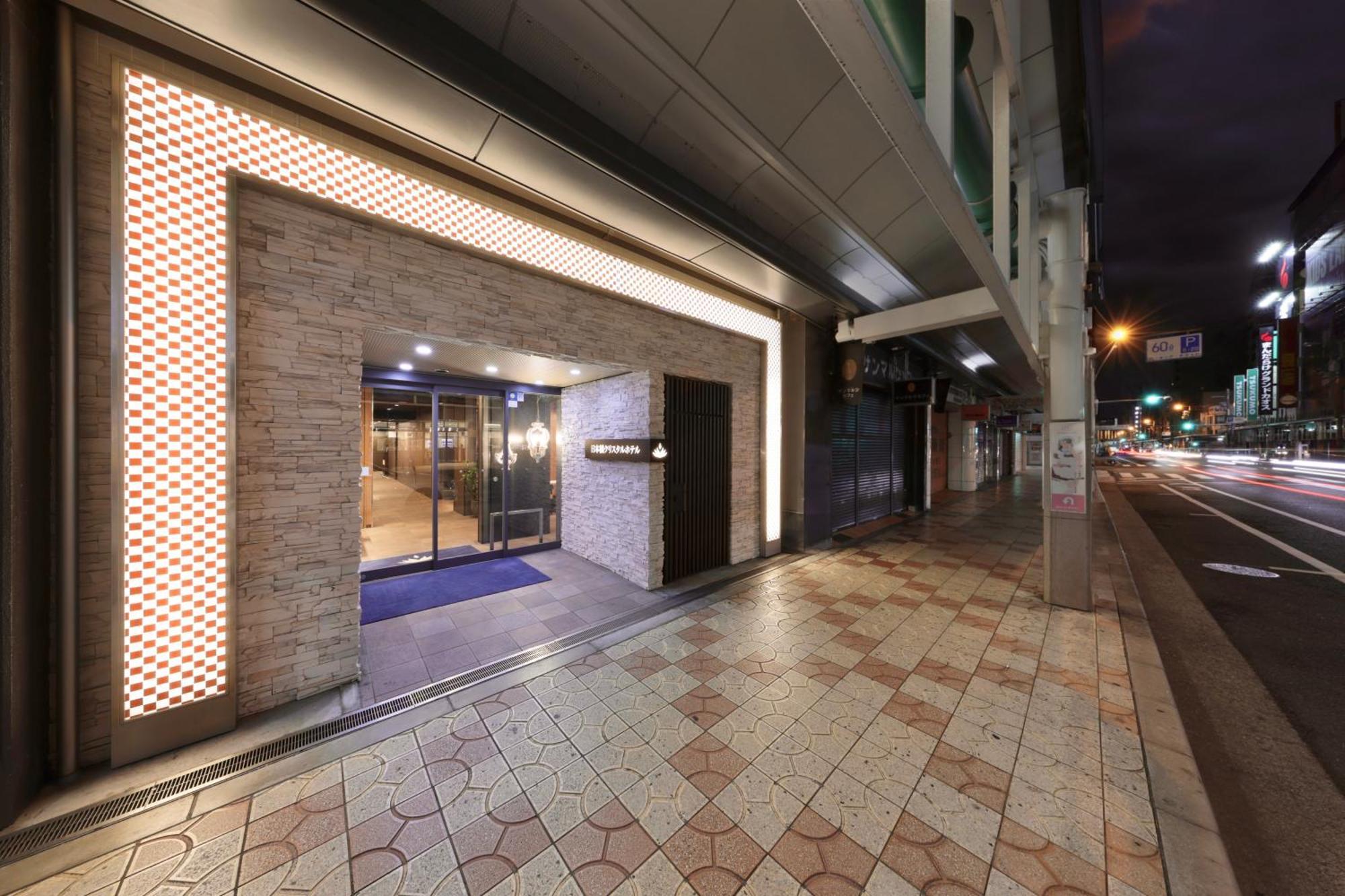 Nipponbashi Crystal Hotel Ōsaka Exterior foto